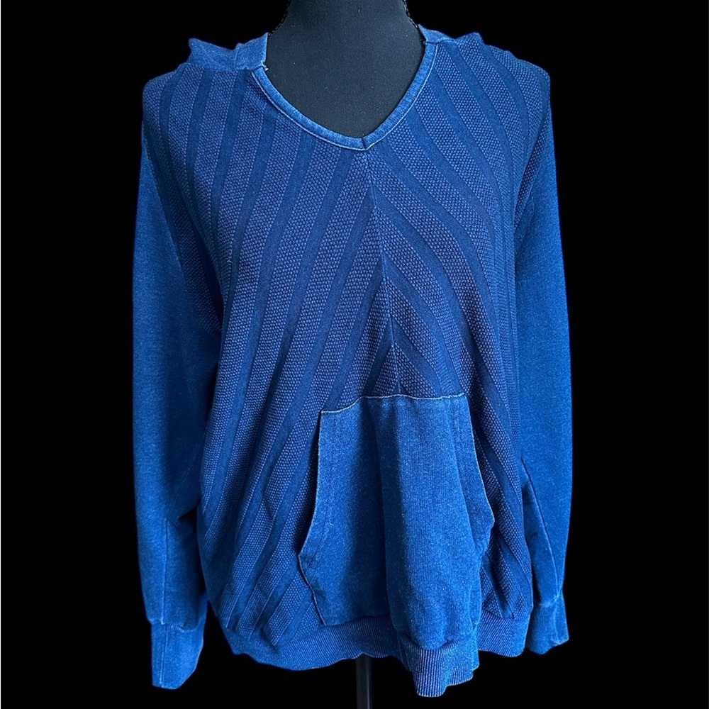 Bearpaw Women’s Size L Cotton Blend Denim Style Outdoor Chevron Pattern